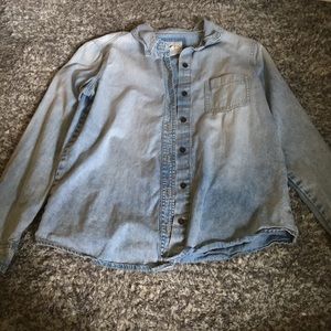 I am selling a button down long sleeve shirt.